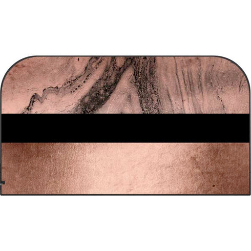Rose Gold and Black Marble Nintendo Switch 2 (2025) with Joy-Con Skin